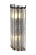 Бра из прозрачного стекла (хром) K2KG0907W-2