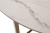 Стол обеденный круглый белый (искусственный мрамор) 33FS-DT3022-BBS