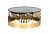 Стол журнальный Wave тонир.стекло/золото GY-CT8149GOLD