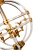 Светильник подвесной винтажный (золото) K2MP-766BR