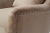 Кресло велюровое бежевое (с подушкой) 24YJ-7004-06413/1