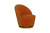 Кресло вращающееся оранжевое велюровое 48MY-2632 OR